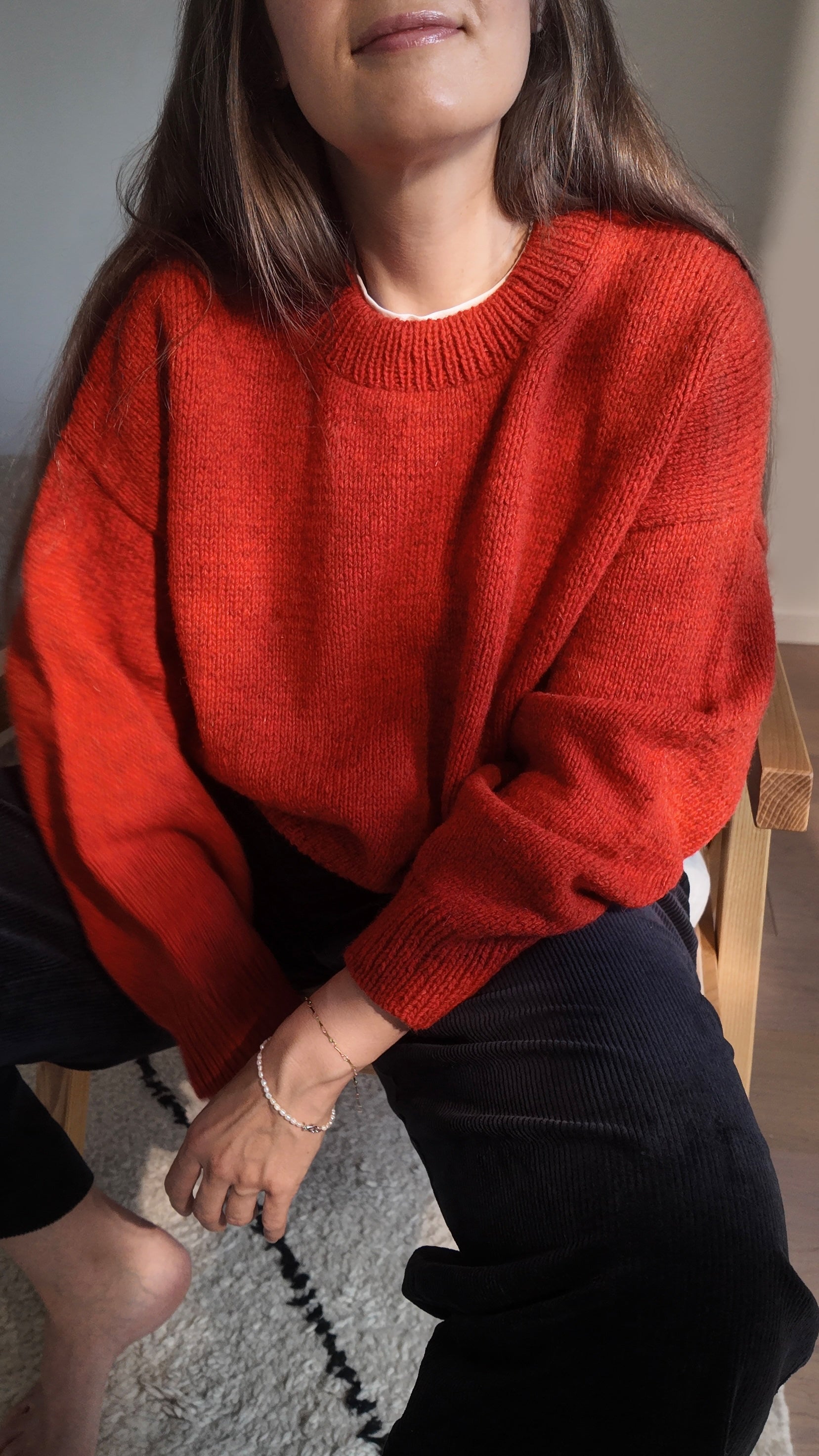 Mono_Simple Slouchy Sweater