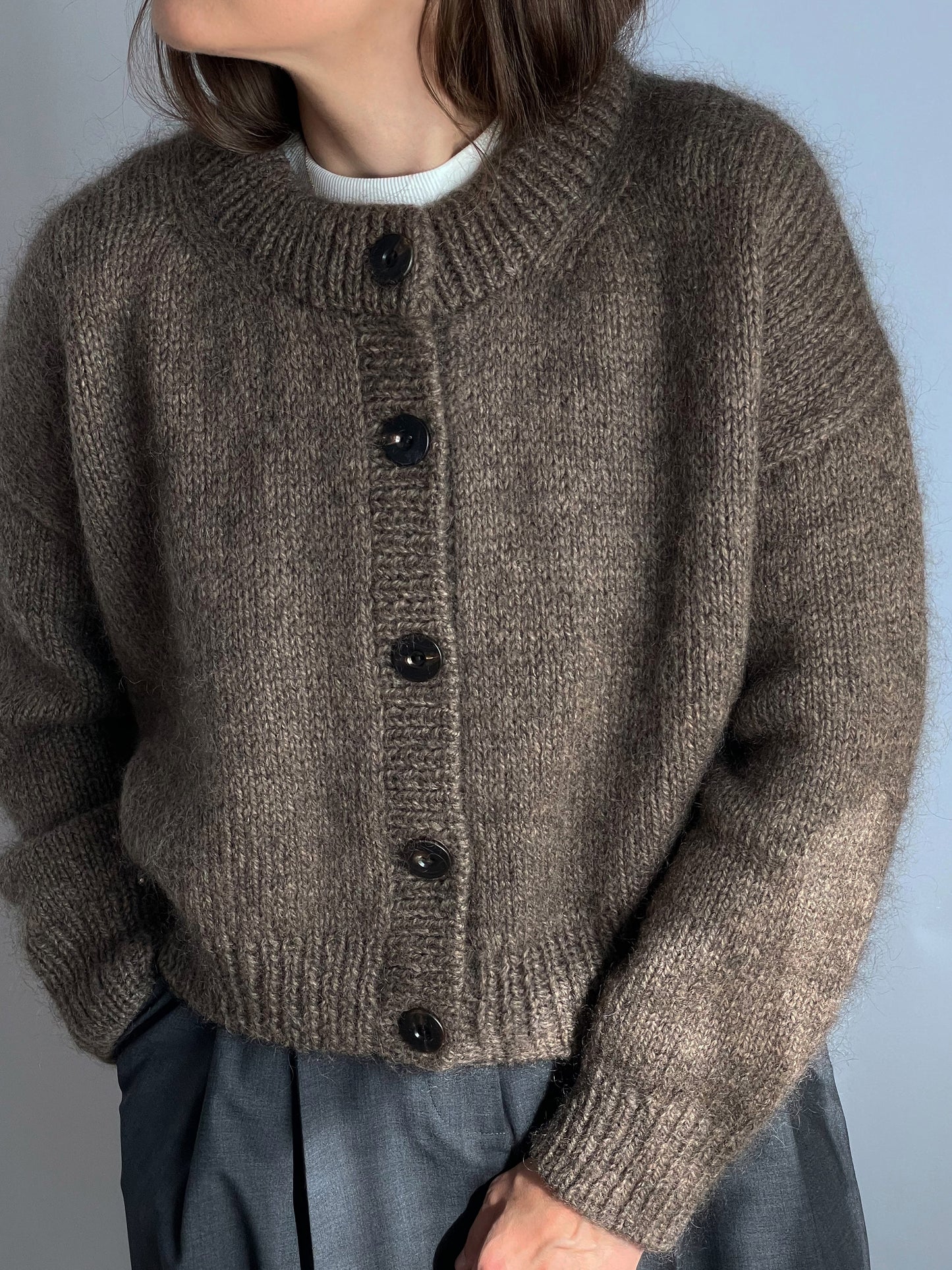 Mono_Boxy Cardigan (English)