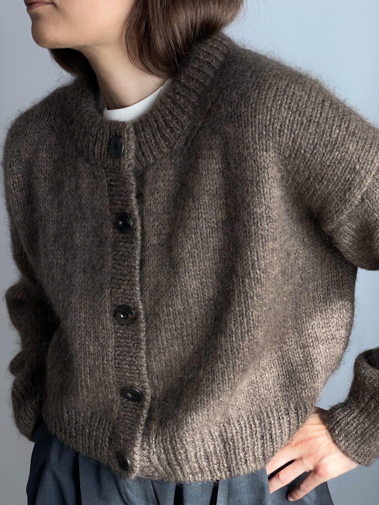 Mono_Boxy Cardigan (English)