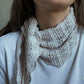 Mono_Floral Lines Scarf (English)
