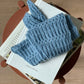 Mono_Swirly Waves Scarf (English)