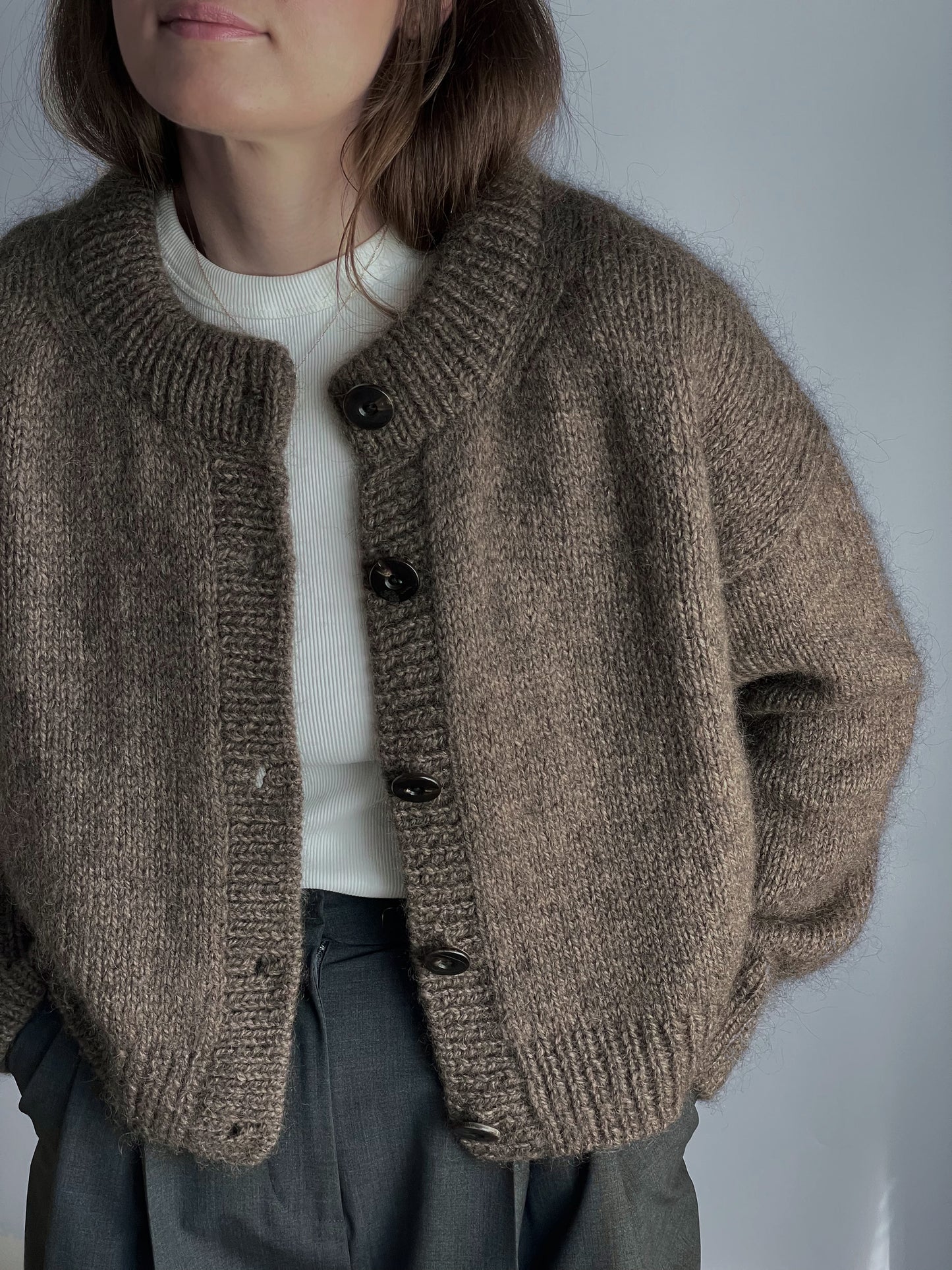 Mono_Boxy Cardigan (English)
