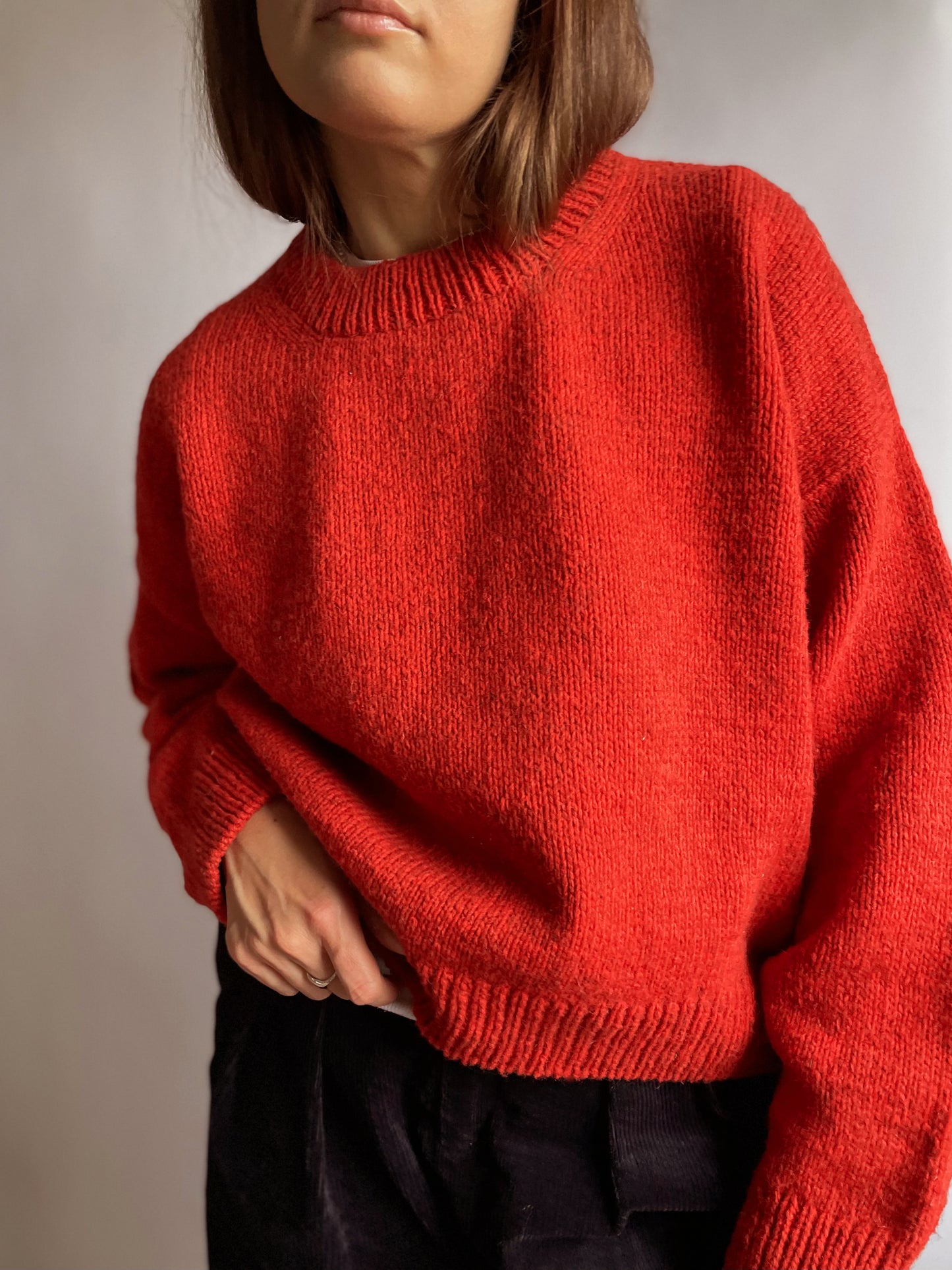 Mono_Simple Slouchy Sweater (Deutsch)
